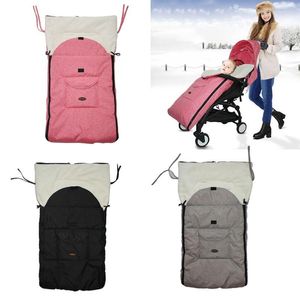 Stroller Parts Baby Sleep Bag Universal Sleeping Infant Winter Thick Warm Envelope Sacks Footmuff
