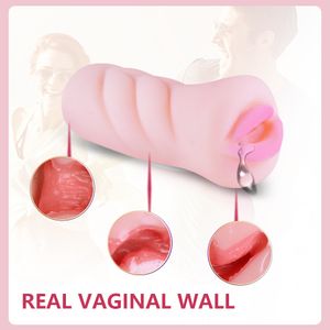 Oggetti di bellezza maschio masturbatore tazza di tazza morbida figa giocattoli sexy vagina per adulti esercizio di esercizi tasca