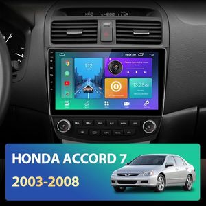 Android Car Video GPS Navigation Auto Radio Player для Honda Accord 7 2003-2008 с FM Bluetooth WiFi