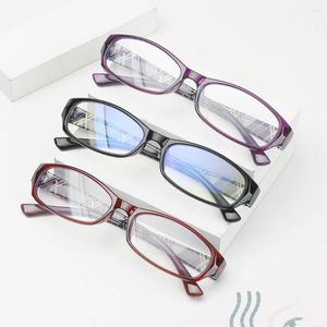 Sonnenbrille Mode Vintage komfortable Lesebrille Ultra-leichte Rahmen Anti-Blau-Brille mit Blumen Augenschutz tragbar