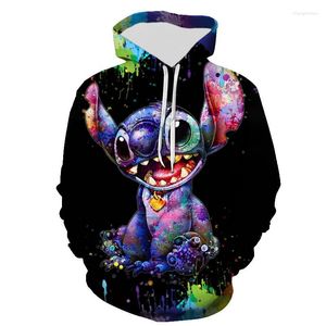 Bluzy męskie 2022 Casual Stitch Bluza 3D Printowane mężczyźni Kobiety Dzieci Długie rękaw Pullover Streetwear Chłopak Dziewczyna Jacke