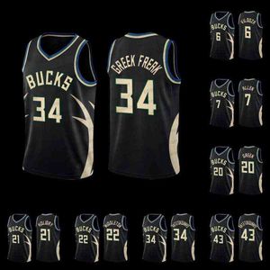 Giannis 34 Antetokounmpo Greek Freak Basketball Jersey 2022-23 Cssic Edition Khris 22 Middleton Jrue 21 Holiday Brook 11 Lopez Joe 00 Ingles Grayson 7 Allen