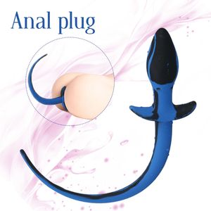 Itens de Beleza Silicone Anale Brinquedos Sensuais Para Mulheres Plugue Anal Tampões Butt Plug Tail Buttplug Sexy Feminino Produtos Eróticos Slave Acessórios 18