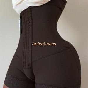 Waist Tummy Shaper Full Body Reductive Girdles Under bust Corset Bodysuit Trainer Butt Lifter Shapewear Slimming Underwear Fajas 220921