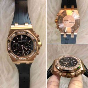 Luksusowe zegarek dla mężczyzn zegarki mechaniczne Panie Rubbrr Aqurtz Diamond Premium Swiss Brand Brand Wristatches