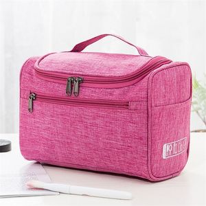 Sacos cosméticos casos mulheres impermeável maquiagem saco de viagem organizador bolsa unisex saco cosmético pendurado toalete lavagem kits de higiene sacos de armazenamento 220921