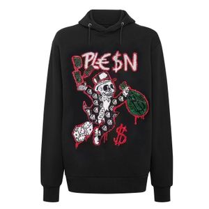 PP HOODIE SWEATSHIRT TAŞLAR OYUNCU AYI PLEIN Marka Sıcak Kalın Tişörtü Hip-Hop Kazak Taklidi Lüks erkek Hoodies 804519