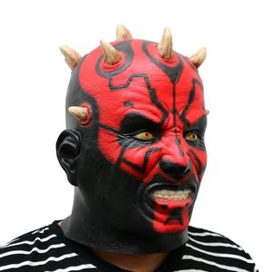 Personagem de filmes de máscaras de festa Darth Maul Halloween traje cosplay anime jejum spoof Ghost 220920