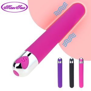 Beauty Items sexy Vibrator Clitoris and G-Spot Nipple Stimulator Vibrate Massager Bullet Vibe Orgasm Vagina Dildo for Travel USB Rechargeable