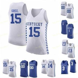 Nik1 NCAA College Kentucky Wildcats Basketballtrikot 5 Immanuel Quickley Malik Monk 3 Keldon Johnson 2 Jarred Vanderbilt Kevin Knox II Custom