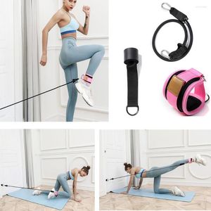 Resistance Bands Rooxin Band Stretching Leg Stretcher Pilates Stick Gym With Ankle Straps Lifting Exercise Yoga Fitness Pull Rope