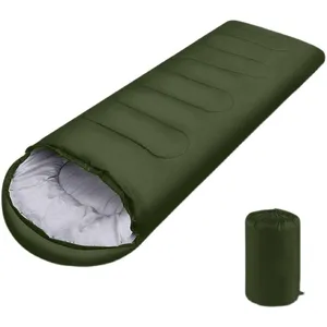 야외 여행 하이킹 RL218을위한 캠핑 침낭 가벼운 4 계절 따뜻한 차가운 봉투 백패킹 침낭