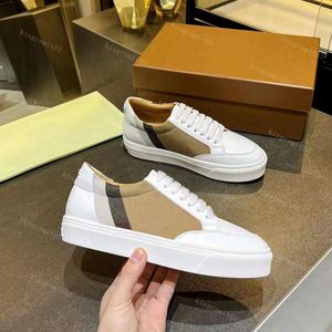 Designer House Casual Shoes Striped Vintage Sneakers Women Mens Trainers Check Shoe Luxury Lace-up Platform Sneaker Plaid Size 38-45