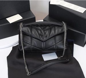 Shoulder Bag Puffer Women Crossbody Totes Backpack Purse Handbags Seam Leather Ladies Metal Chain Clamshell Messenger Luxurys Designers Bags