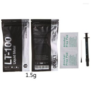 Computer Coolings For Cooling LT-100 Liquid Metal Thermal Conductive Paste Grease CPU GPU Ultra 128W  1.5g 3g Compound