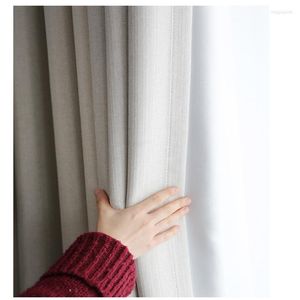 Tenda Tende moderne nordiche per soggiorno camera da letto Luce di lusso multicolore opzionale balcone porta finestra oscurante