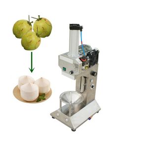 Livsmedelsprocessorer Justerbar grön ung automatisk kokosnötsskinskalningsmaskin CFR av Sea USA