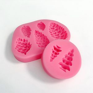 Pinecone Cake Fondant Mold Pine Cone Silicone Chocolate Candy Mold Cupcake Decorating Tools Sugar Craft Gum Paste Polymer Clay 1223116