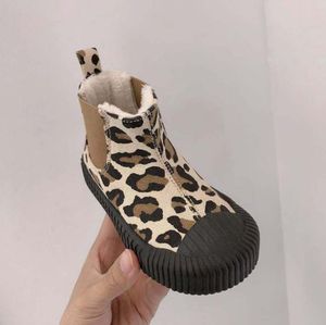 Boots Winter Wool Teen Girls Chelsea Boot Warm Children Fashion Big Boys Snow Pu Leather Sneakers Baby Kids 220921