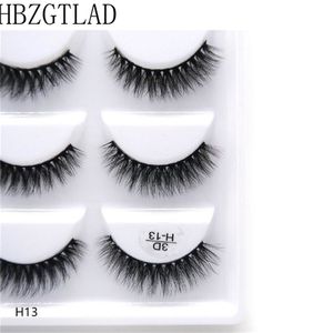 Makeup Tools 50/100box Multipack 3D Soft Mink Hair False Eyelashes Handmade Wispy Fluffy Long Lashes Natural Eye 220921