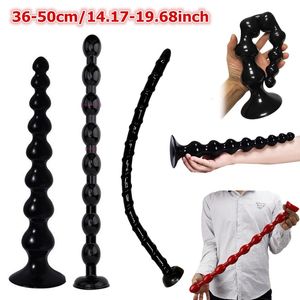 Tamanhos Anal Tays 3 Super Long Pull Pull Plug Anal Ponted Sucção Copo de Silicone Dildo Feminino Masturbação Brinquedos sexuais adultos para mulher homem gay 220922