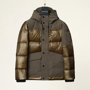 Tasarımcı Fransa Erkek Giyim Markası Bombacı Ön Cam Parkas Ceket Tarzı Dış Giyim Lüks Moda Hombre Casual Street Coats