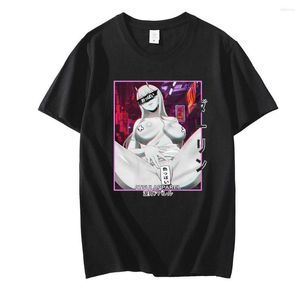 남성 T 셔츠 Anime Tshirt Men Darling In The Franxx 남성 캐주얼 반팔 티 Euphoria Clothes Hombre Hentai Manga Zero Two