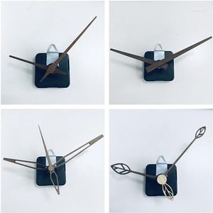 Wall Clocks 100sets Solid Wooden Hands 28mm Shaft SUN Quartz Repair Clock Movement DIY Mechanism With Hooks Kit Parts