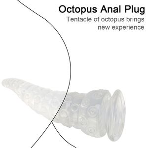 Anal Spielzeug Anus Expansion Butt Plug Dilatator Stimulator Dildo Für Frauen Männer Erwachsene Produkt Prostata Massagegerät Octopus Sucker Anal Sex Spielzeug 220922