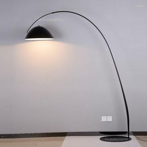 Stehlampen Designer Lampe Wohnzimmer Studie Kreative Postmoderne Vertikale Bett Schlafzimmer Angeln Fußschalter Für