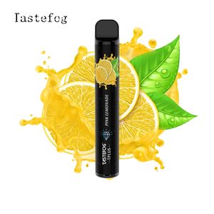 Customizer Disponible Vape Pen 2ml 550mAh 2% NIC 800PUFF från Tastefog Factory