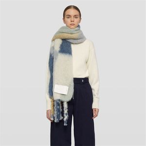 Schals Luxus JIL Kaschmirschal Winter Warme Tücher und Wraps Design Karierter Kaschmirschal für Herren