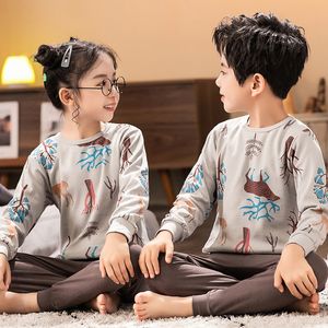 Pajamas Baby Girls Pajama مجموعات صبي عيد الميلاد بيجاماس الأطفال ملابس المنزل ملابس ملابس ليلية ملابس ملابس للنوم لفتاة 4 6 8 10 12 سنة 220922