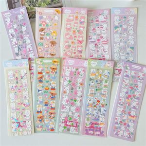 Gift Wrap Korean Ins Kawaii Wonderland Style Goo Card Sticker DIY Scrapbook Tablet Diary Star Chaser Decoration