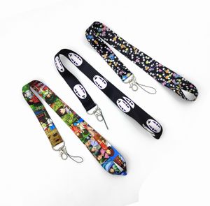 2022 Großhandel 100 Stück Handygurte Charms Japan Anime-Stile Promi-Lanyard Fashion Keys Mobile Hals-ID-Abzeichenhalter Anhänger Geschenk Schmuckzubehör