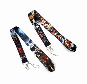 Handy-Riemen, Anhänger, japanische Anime-Designer, Death Note-Lanyard für Schlüsselanhänger, Ausweishülle, Pass, Studenten-Ausweishalter, Schlüsselanhänger, Hals-Accessoires