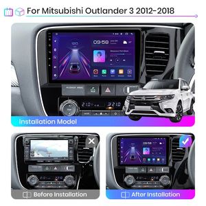 Mitsubishi Outlander-2016 9インチAndroid Car Video Stereo Radio DVD HD Touch Screen In-DashGPSナビゲーション