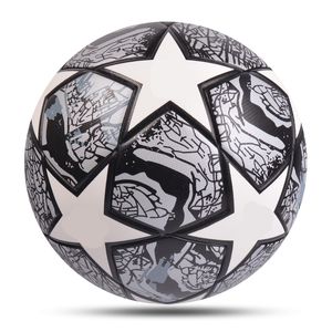 Other Sporting Goods Official Size 5 4 Soccer Ball Premier High Quality Seamless Goal Team Match Balls Football Training League futbol topu 220922