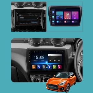 2 Din Android 9-Zoll-Touchscreen Car Video Audio Navigation Integration MP5-Spieler f￼r Suzuki Swift 2017-2018