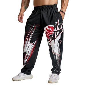 Calça masculina masculina joggers calças casuais fitness masculino esportivo tracksuit inferior