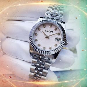 904L Строки из нержавеющей стали мода Watch Women 31-мм водонепроницаемые дизайнерские часы оптовые алмазные подарки Автоматические механики многофункциональные наручные часы