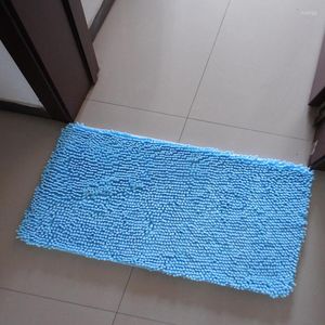 Ковры ковров эгобюй ковров современные лестничные коврики, продаваемые 1 кусочком Ченель -адгезивная подушка синий удобный машинный дом