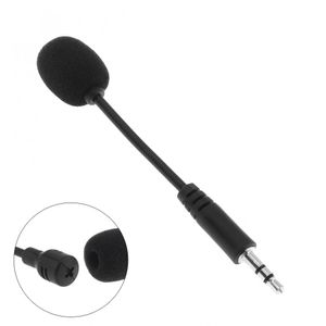 Tragbares Mini-Mikrofon mit 3,5-mm-Klinkenstecker und flexiblem Mikrofon für Mobiltelefone, PCs, Laptops und Notebooks