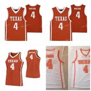 SJ NCAA College Texas Longhorns Basketball Jersey 33 Kamaka Hepa 1 Andrew SJ NES 2 Matt Coleman II 3 Courtney Ramey Custom Stitched