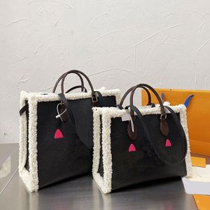 Lambhair Totes Bag Women Handbag Purse Large Capacity Bucket Bags Fashion Letters Pillow Shopping Bag Stars Print Interior Zipper Pocket Real Leather Handle Pouch