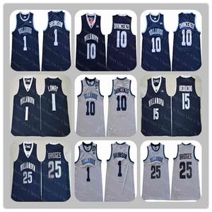 WSKT Villanova Wildcats Jersey Jalen Brunson 10 Divincenzo 25 Mikal Bridges 2 Jenkins 3 Hart 1 Kyle Lowry 15 Arcidiacono Basketball Jerseys