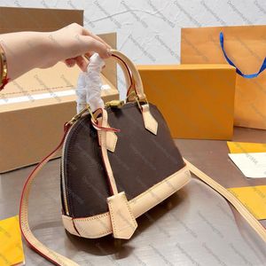 Alma BB Shoulder Bags luxury Designer handbags Women Shell Bag With key Lock shoulder strap