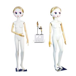 Mannequin Puppenköpfe großhandel-Schöne Puppe mit großer Kopfschannin Big Eyed Girl Persönlichkeit Neues Frauen Ganzkörper Model Wi