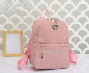 Top School Bags Large Capacity Backpack Women's New Retro Simple European and American Style Texture Solid Color Travel Bag with Logo
