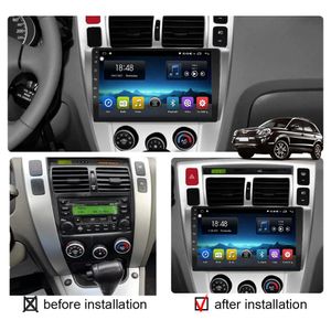 Tillverkad i China Car Video DVD Player Radio System Double Din Stereo f￶r Hyundai Tucson 2006-2014